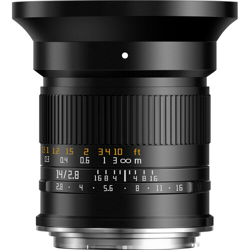 TTArtisan 14mm f/2.8 ASPH. Manual Focus Lens for Canon RF-Mount (Full Frame) (Black) - Image 2