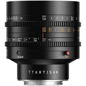 TTArtisan 50mm T2.1 Dual Bokeh Cine Lens for Sony E-Mount (Full Frame) (Black)