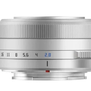 TTartisan AF 27mm f/2.8 Auto Focus Lens for Fujifilm X-Mount (Crop Sensor) (Silver)