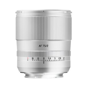 TTArtisan AF 75mm f/2 Lens For Sony E-Mount (Full Frame) (Silver)