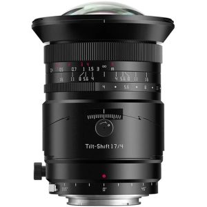 TTArtisan Tilt 17mm f/4 Manual Focus Lens for Sony E-Mount (Full Frame) (Black)