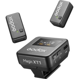 Godox Magic XT1-CL 2-Person Wireless Microphone System with USB-C and Lightning Adapters (2.4 GHz)
