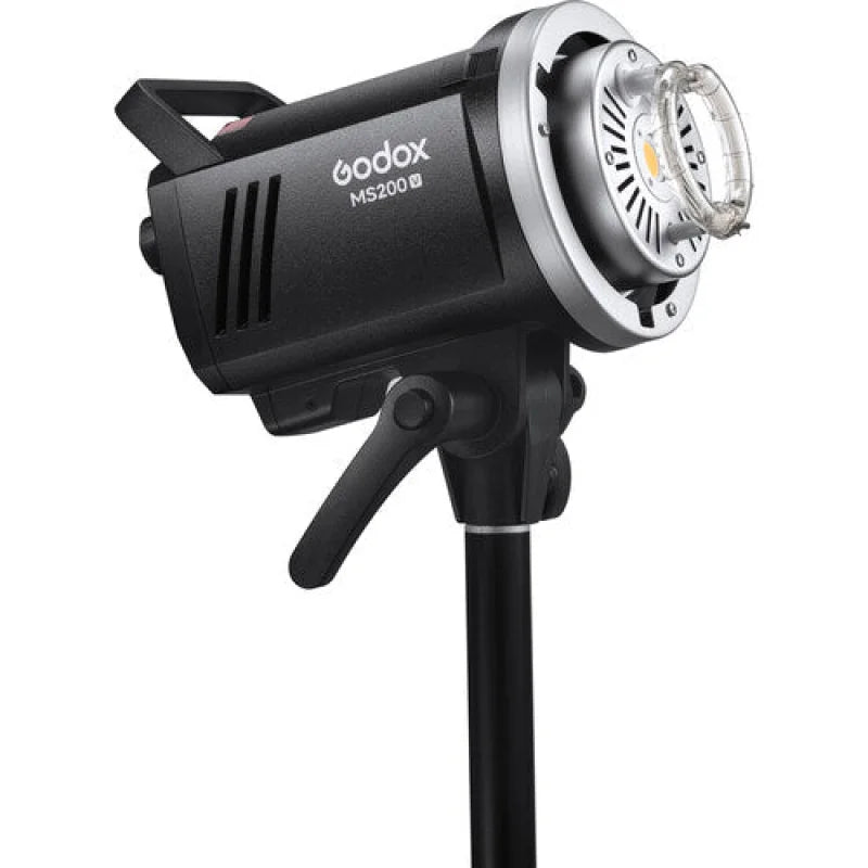 Godox MS200V 200Ws Studio Monolight Strobe Flash with LED Modelling Lamp