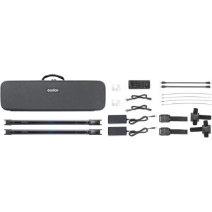 Godox TL60 75cm 18W RGB-WW Tube LED Video Light Kit (Two Lights)