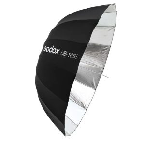 Godox UB-165S 165cm Parabolic Silver Umbrella