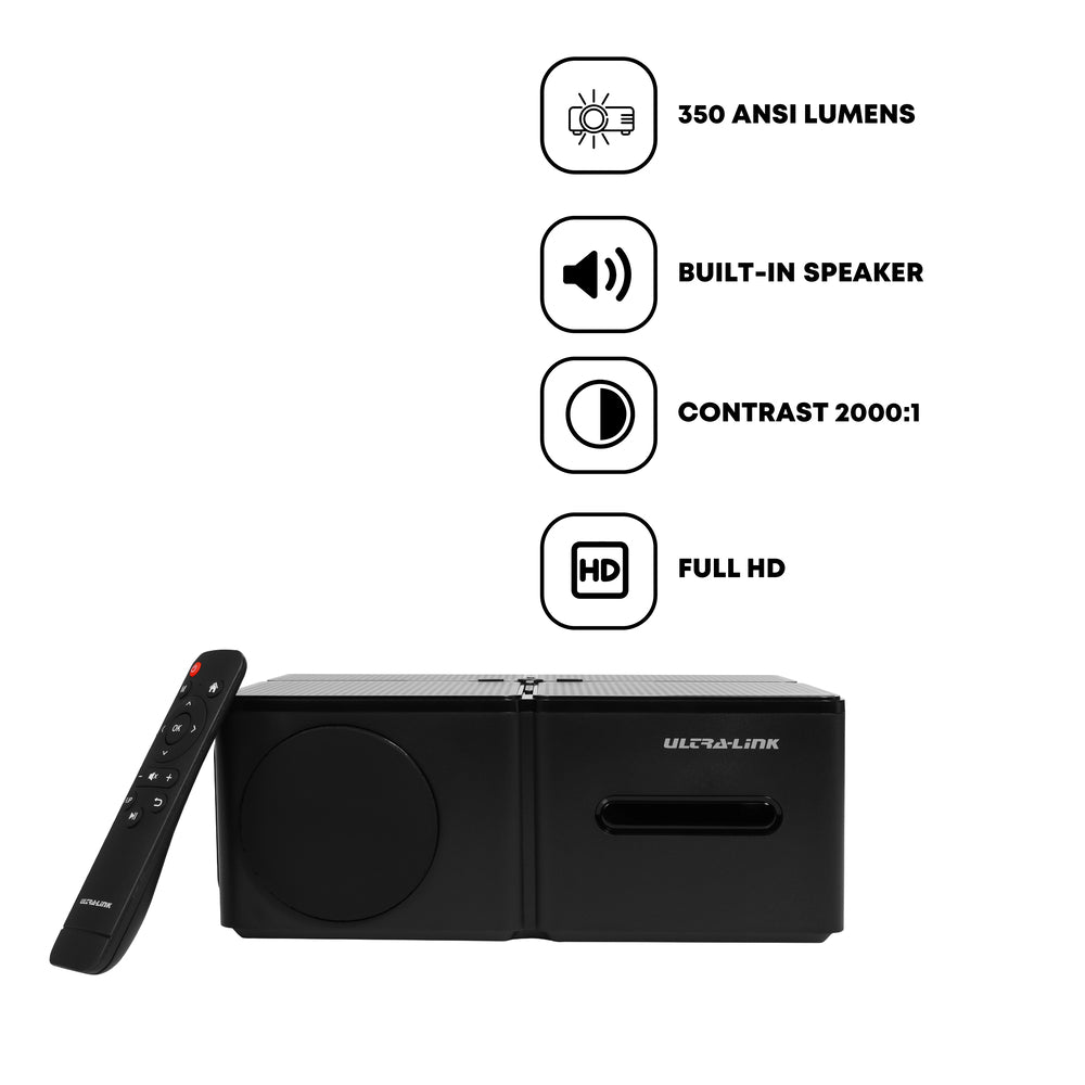 Ultra-Link PJ90 HD LED Projector - Image 2
