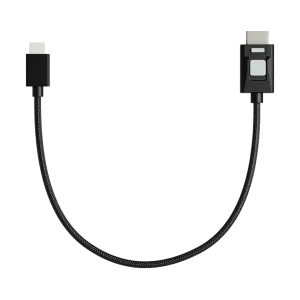 Atomos 4KP60 Locking HDR Mini to Full HDMI 30cm High Speed Cable