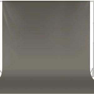 Neewer 3x3.6m Grey Polyester Fabric Backdrop