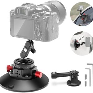 Neewer CA013 6inch Camera Suction Mount with Ball Head Magic Arm