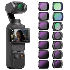 Neewer FL-P10 14-Pack Magnetic ND & CPL & Effect Filter Set for DJI Osmo Pocket 3