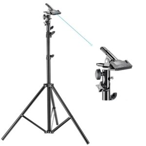 Neewer Light Stand 190cm with Reflector Clamp Holder