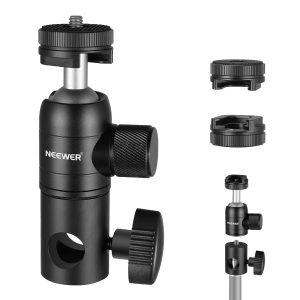 Neewer Light Stand Mount Adapter for Camera Monitor Ring Light