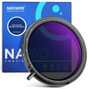 Neewer NW Series S ND3-64 (1.5-6 Stops) True Colors Variable ND & CPL Filter 52mm