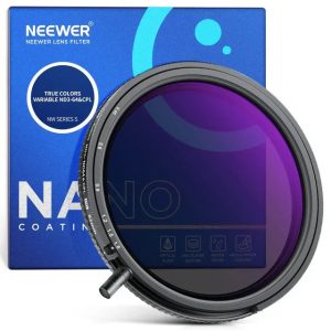 Neewer NW Series S ND3-64 (1.5-6 Stops) True Colors Variable ND & CPL Filter 67mm