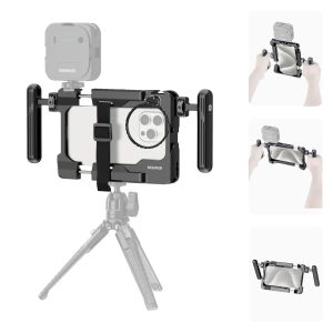 Neewer PA017 Universal Smartphone Cage Rig with 67mm Filter Mount