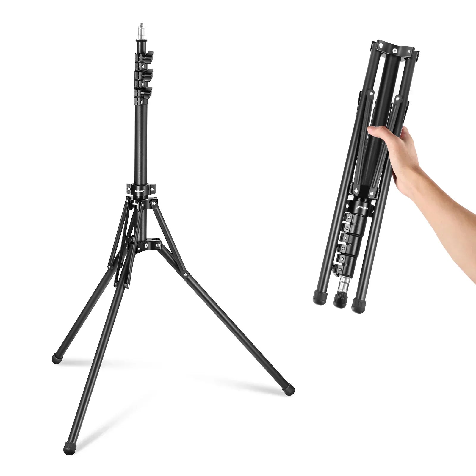 Neewer ST178R 178cm Portable Light Stand with Reversible Legs