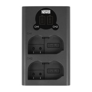 Newell DL-USB-C Nikon EN-EL15 USB Dual-Channel Battery Charger