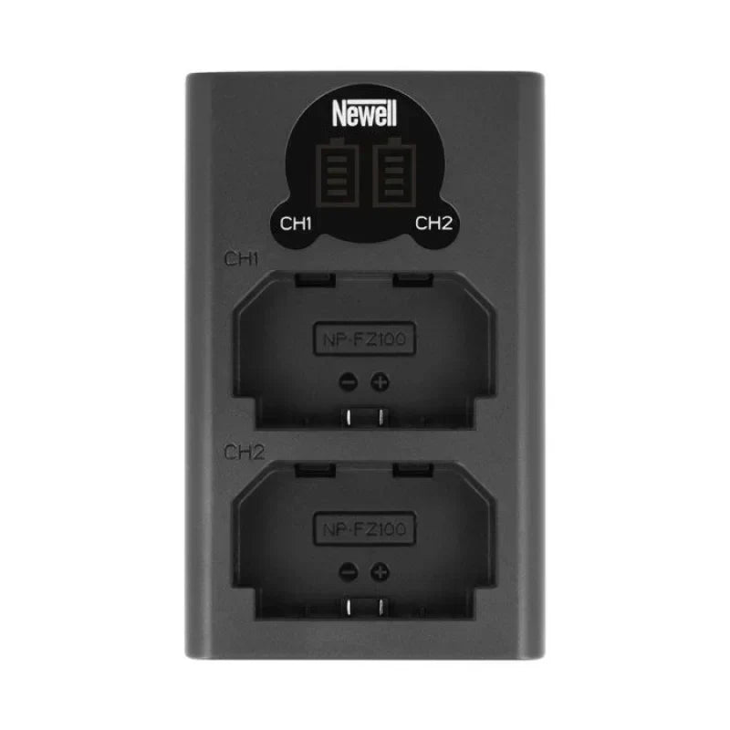 Newell DL-USB-C Sony NP-FZ100 USB Dual-Channel Battery Charger