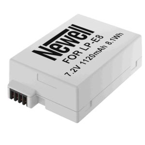 Newell Replacement Canon Battery LP-E8 for Canon Cameras
