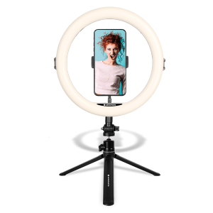 AgfaPhoto Realiview ARL11 Ring Light with Tripod
