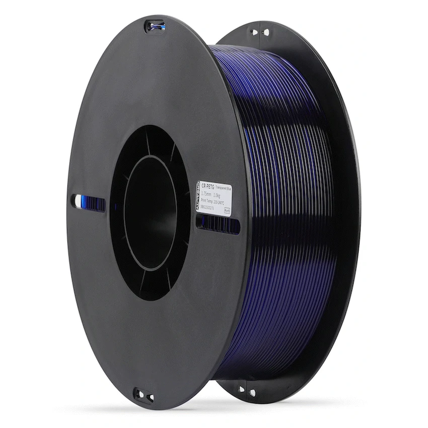Creality PETG Filament Transparent Blue 1Kg - Image 5