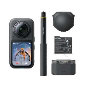 Insta360 X6 8K 360 Action Camera - Essentials Bundle
