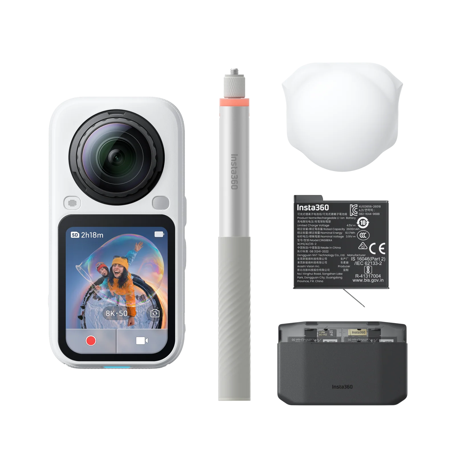 Insta360 X6 8K 360 Action Camera - Essentials Bundle - Image 2
