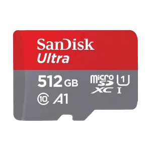 SanDisk 512G MicroSDXC ULTRA 150MB/S U1 C10 A1 UHS