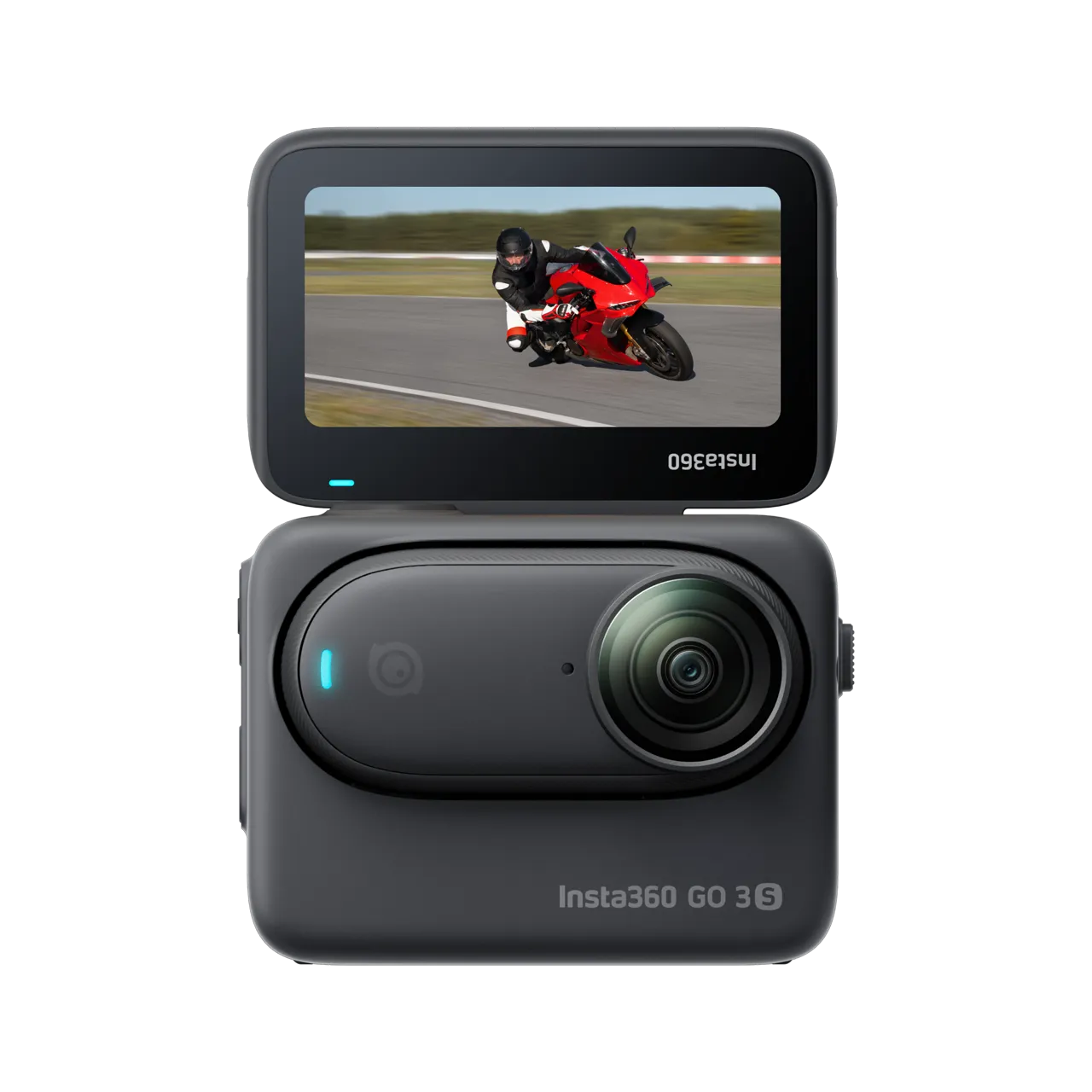 Insta360 - GO3S 128gb - Black - Includes Pov In - helmet Mount & Wind Muffs - Image 4