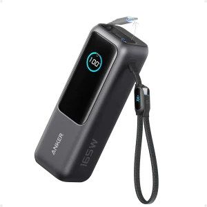 Anker Power Bank 165W USB-C (25,000mAh, Space Black)