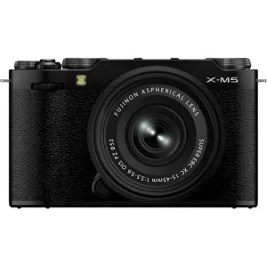 FUJIFILM X-M5 Mirrorless Camera with XC15-45mmF3.5-5.6 OIS PZ Lens Kit (Black)