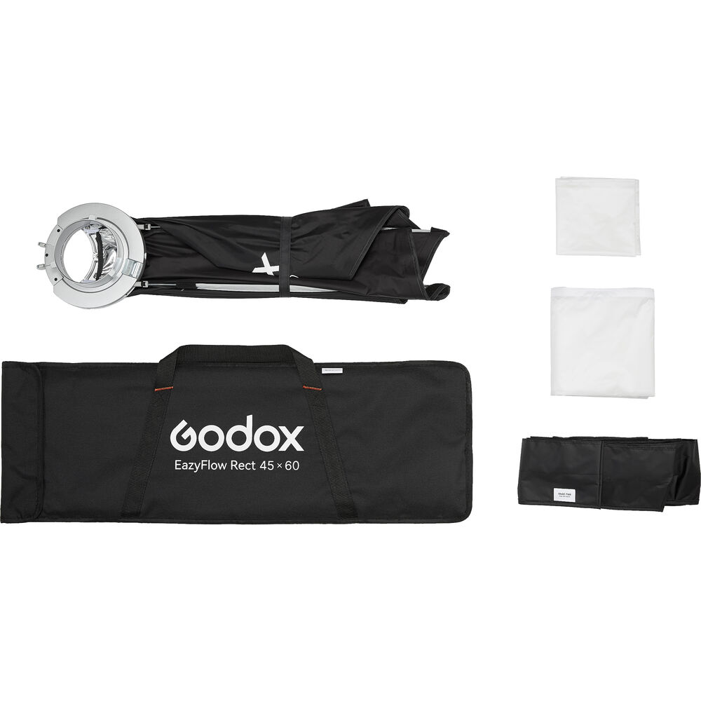 Godox EazyFlow Rect 45x60cm Folding Softbox Bowens Mount - Image 2