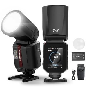 Neewer Z3R S 100Ws TTL Round Head Camera Flash for Sony