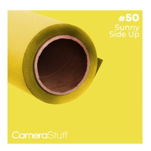 Seamless Paper Backdrop 1.35x10m no50 (38) Sunny Side-Up Yellow
