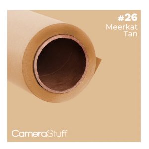 Seamless Paper Backdrop 2.70x10m no26 Meerkat Tan (Pongee)