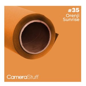 Seamless Paper Backdrop 2.70x10m No35 Orenji Sunrise