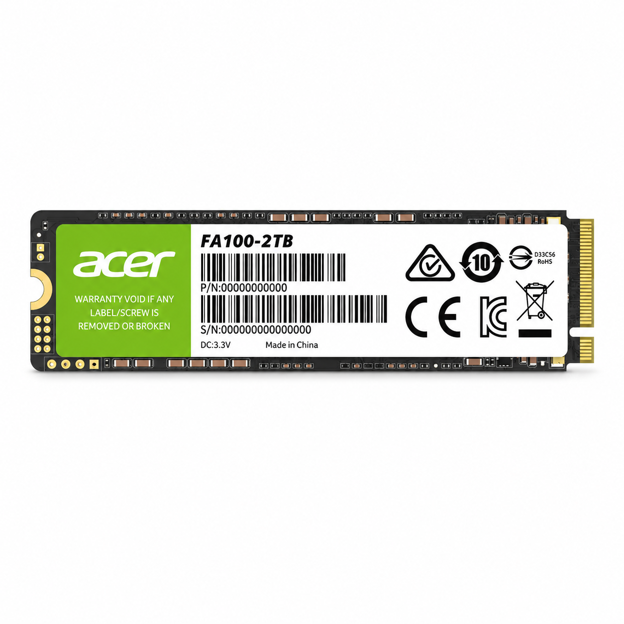 Acer 256GB M.2 NVMe SSD
