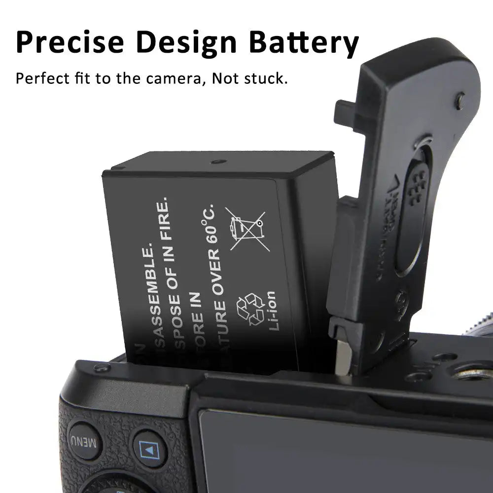 KingMa LP-E12 Camera Battery for Canon 750mAh with Case - Image 3