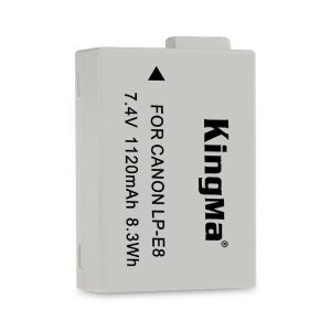 KingMa LP-E8 Camera Battery for Canon 1120mAh