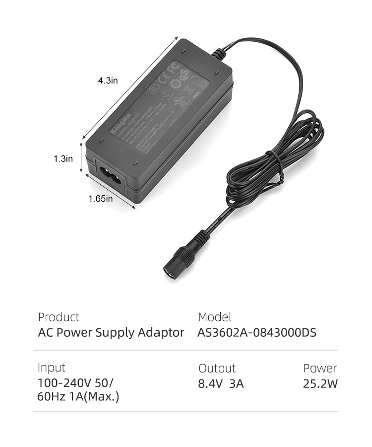 KingMa DR-LPE17 Canon LP-E17 Dummy Battery with AC Power Supply - Image 4