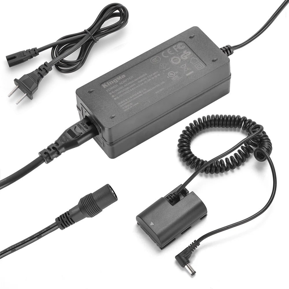 KingMa DR-LPE6 Canon LP-E6 Dummy Battery with AC Power Supply
