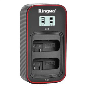 KingMa BM058 EN-EL14 LCD Dual USB-C Charger for Nikon