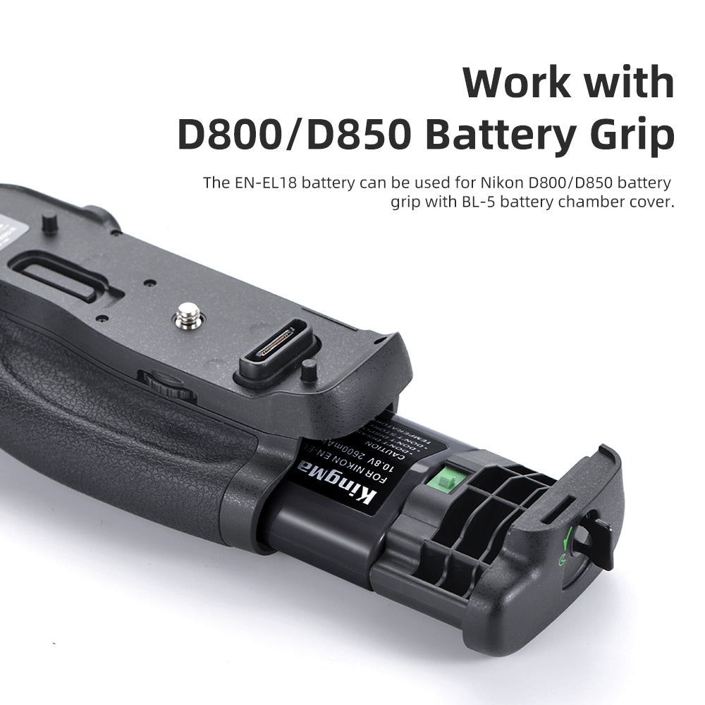 KingMa EN-EL18D Camera Battery for Nikon Z9 & D6 2600mAh - Image 3