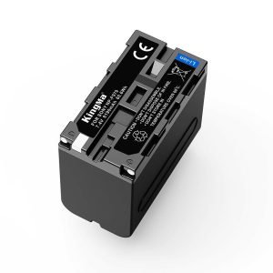 KingMa NP-F970 Battery 8190mAh for LED Lights & Video with Case