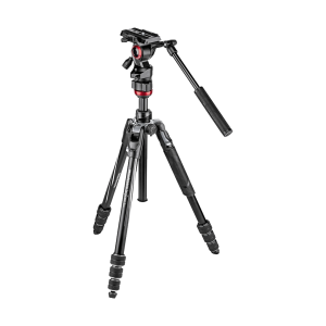 Manfrotto Mvkbfrt-Live Befree Live Aluminium Twist Video Tripod Kit with Fluid Head