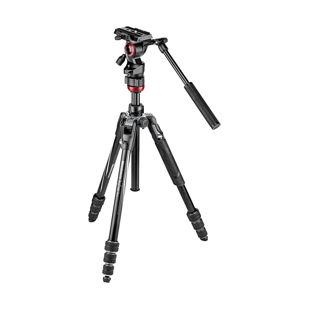 Manfrotto Mvkbfrt-Live Befree Live Aluminium Twist Video Tripod Kit with Fluid Head