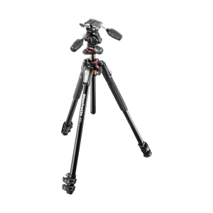 Manfrotto MK190XPRO3-3W 190 Aluminium 3-Section Tripod Kit with Xpro 3-Way Head