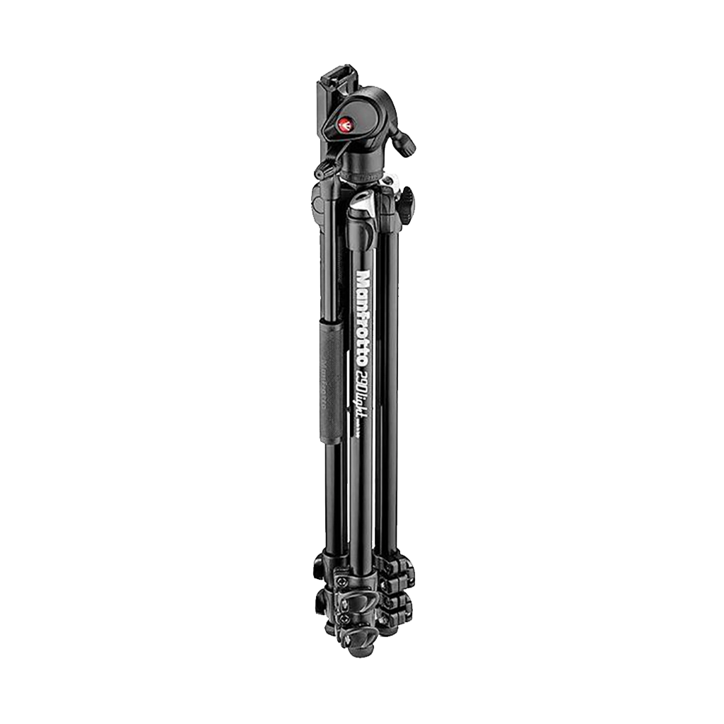 Manfrotto MK290LTA3-V 290 Light Aluminium 3-Section Tripod Kit with Befree Live Video Head - Image 2