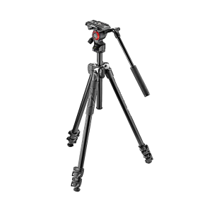 Manfrotto MK290LTA3-V 290 Light Aluminium 3-Section Tripod Kit with Befree Live Video Head