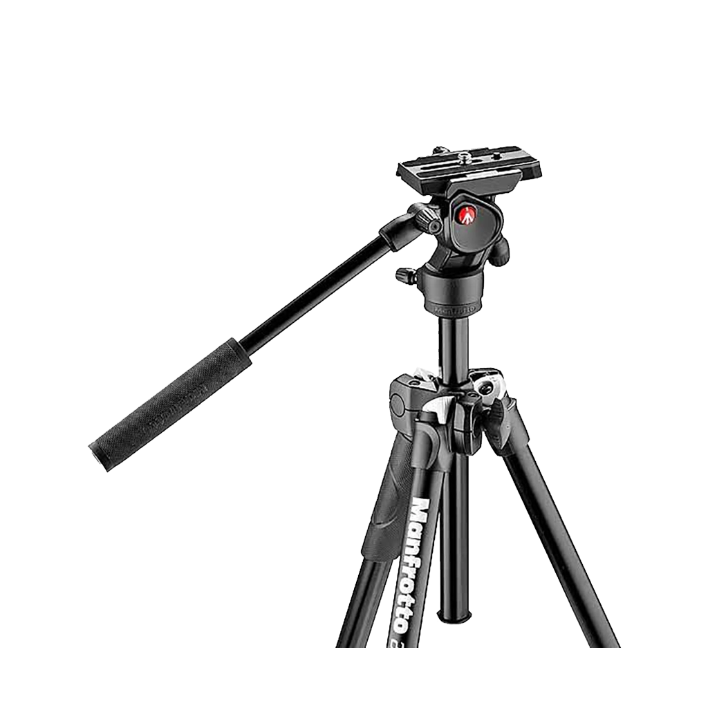 Manfrotto MK290LTA3-V 290 Light Aluminium 3-Section Tripod Kit with Befree Live Video Head - Image 3